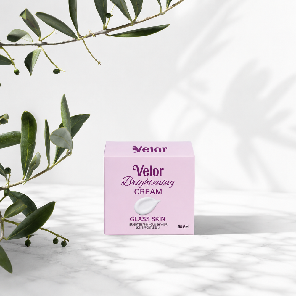 Velor Brightening Cream for All Skin 50g - Deep Hydration Reduce Pigmentation - Product Image 1