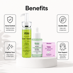 Velor Acne Solution Bundle - 3 Step Acne Clearing System - Product Image 2