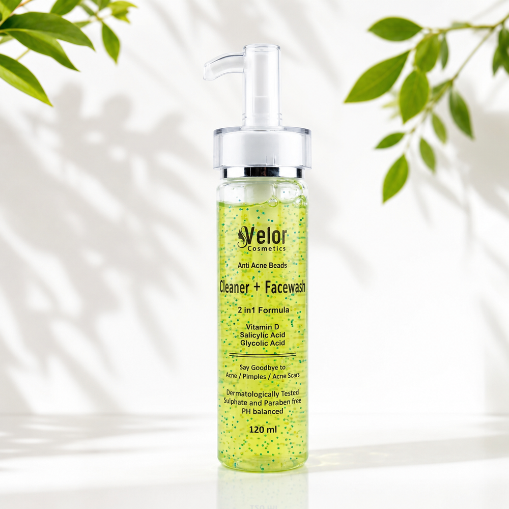 Velor Acne Clearing Cleanser Face Wash 2 in 1 Formula - Anti Acne Skincare - Product Image 4