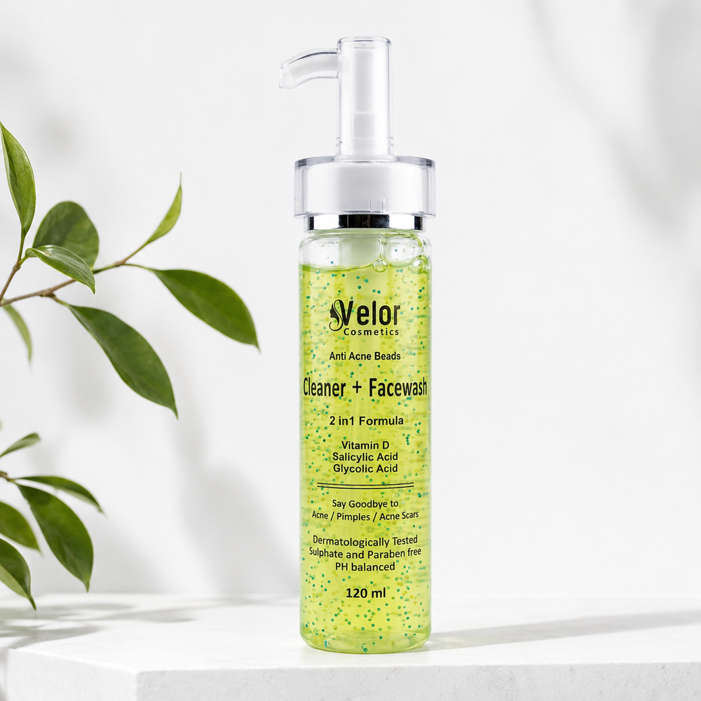 Velor Acne Clearing Cleanser Face Wash 2 in 1 Formula - Anti Acne Skincare - Product Image 5