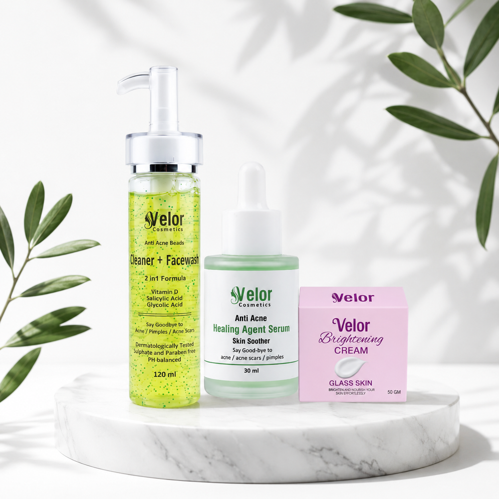 Velor Acne Solution Bundle - 3 Step Acne Clearing System - Product Image 3