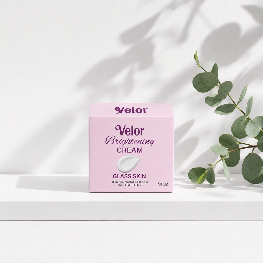 Velor Brightening Cream for All Skin 50g - Deep Hydration Reduce Pigmentation - Product Image 5