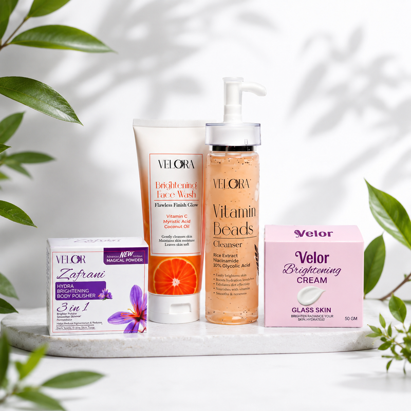 Velor Bridal Glowing Kit - Complete Wedding Skincare Routine - Product Image 1