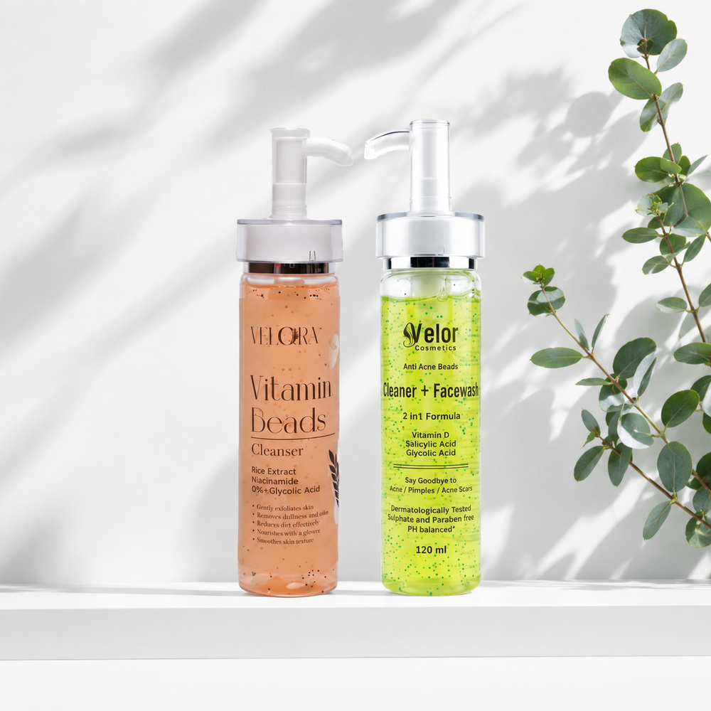 Velor Cleansers Best Duo - Brightening Face Wash Vitamin Beads Combo - Product Image 5