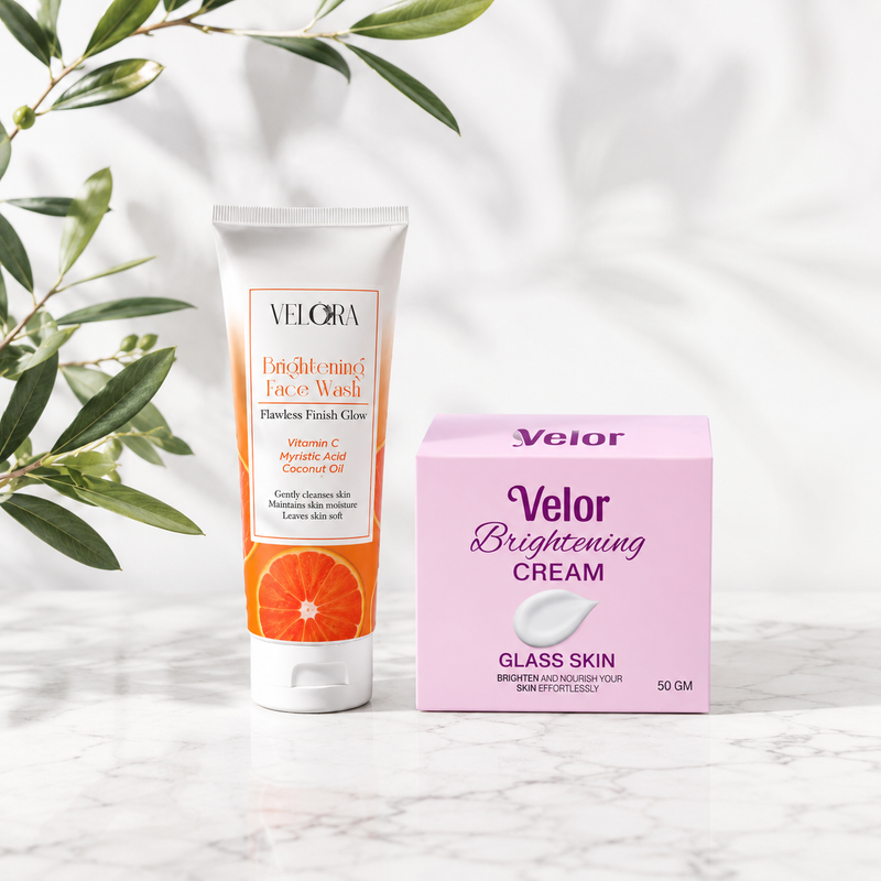 Velor Fairness Bundle - Brightening Face Wash Cream Combo Pack - Product Image 1