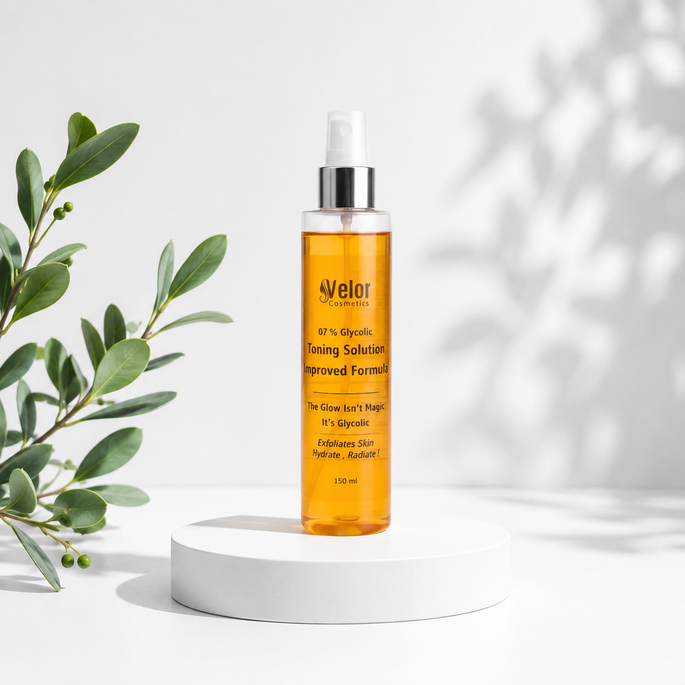 Velor Glycolic Acid 7% Toning Solution - Exfoliating Skin Toner - Product Image 4