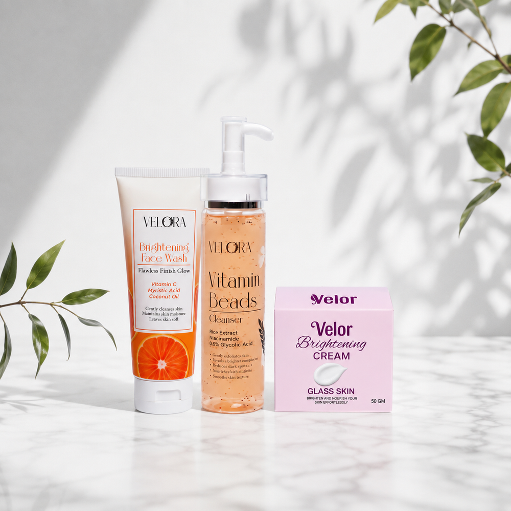 Velor Glow Bundle for Oily Skin - Brightening Exfoliating Hydrating Trio - Product Image 5