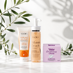 Velor Glow Bundle for Oily Skin - Brightening Exfoliating Hydrating Trio - Product Image 3