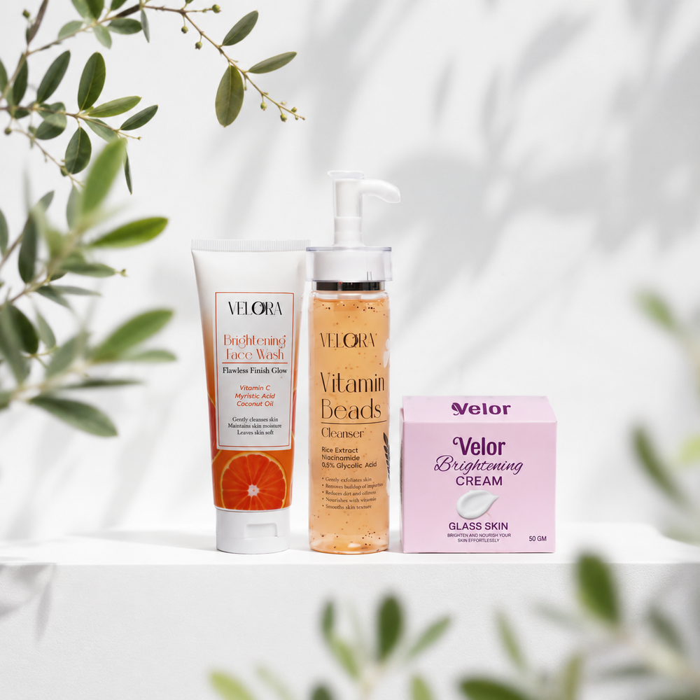Velor Glow Bundle for Oily Skin - Brightening Exfoliating Hydrating Trio - Product Image 4