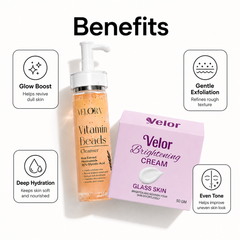 Velor Pigmentation Melasma Freckless Bundle - Dark Spot Correcting Skincare Set - Product Image 2