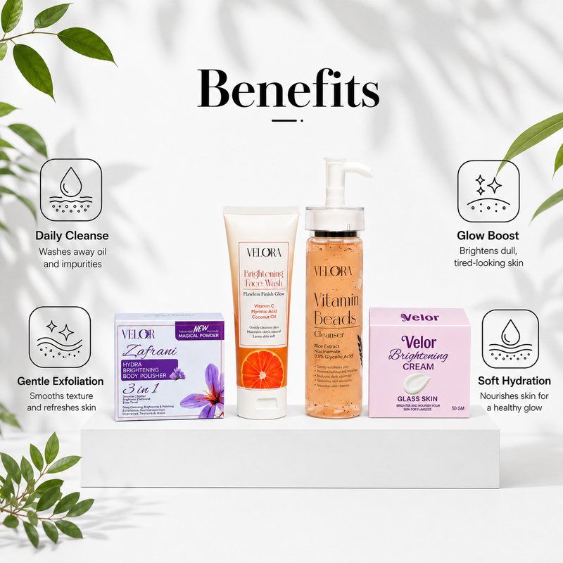 Velor Bridal Glowing Kit - Complete Wedding Skincare Routine - Product Image 2