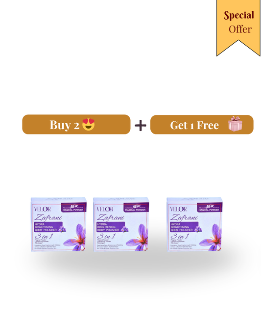 ZAFRANI HYDRA BRIGHTENING BODY 3 IN 1  POLSHER