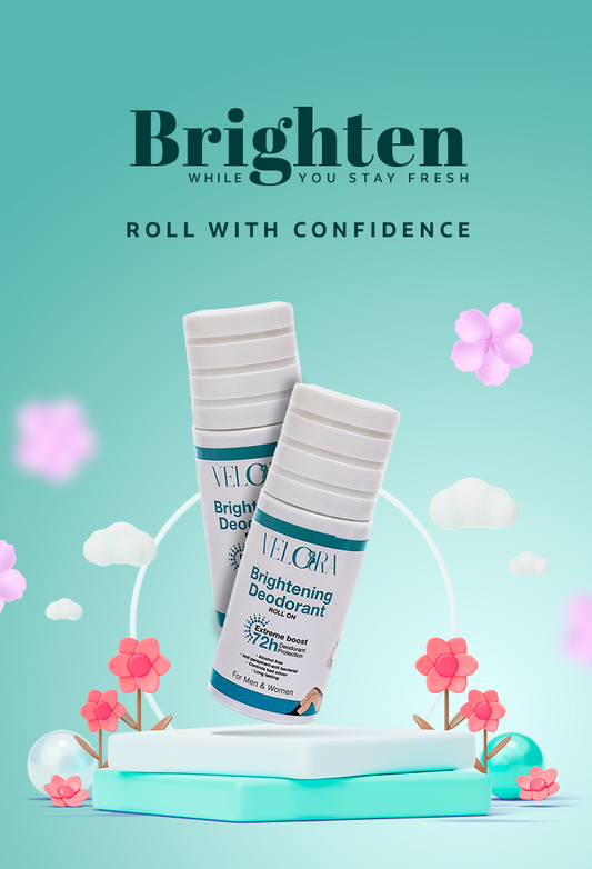 Velor Brightening Deodorant Roll-On