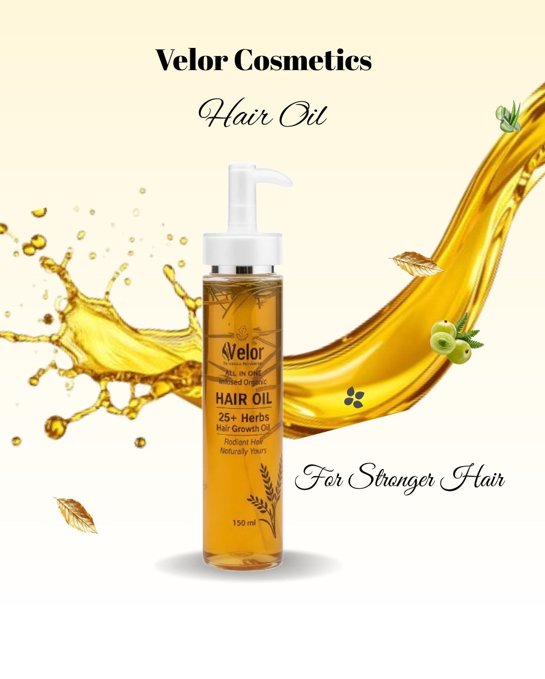 Organic Hair Growth Oil